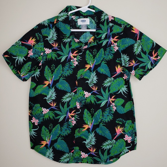 Old Navy Other - Old Navy | Jungle/Hawaiian Button Down